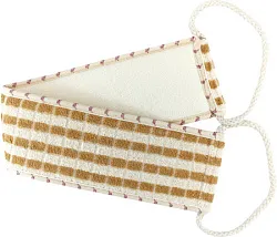 Мочалка НАТАМ банная двухцветная арт.5125-4002Р