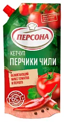 Кетчуп ПЕРСОНА Перчики чили пэт 450г