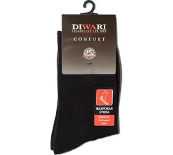 Носки мужские ДИВАРИ Комфорт с махровой стопой черные р.29 арт.6С-18СП