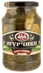 Огурцы СКАТЕРТЬ-САМОБРАНКА маринованные хрустящие ст/б 1800мл