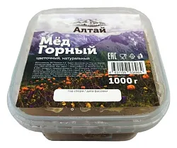 Мед ИЗ ОВСЯННИКОВО Горный пл/б 1000г