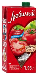 Нектар ЛЮБИМЫЙ Спелый томат 1.93л