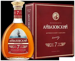 Коньяк АЙВАЗОВСКИЙ 7 лет 40% ПК 0.5л