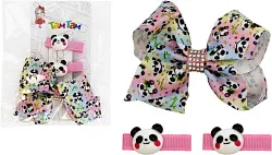 Заколка для волос ТАМ-ТАМ Панда 3шт арт.HF3003026756