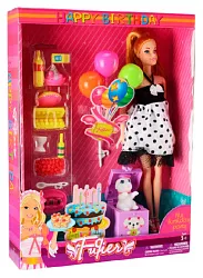 Игровой набор с куклой Веселая вечеринка 28см арт.HP1110761/3