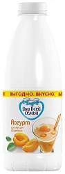 Йогурт ДЛЯ ВСЕЙ СЕМЬИ абрикос бзмж 1% 930г