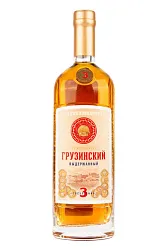 Коньяк ГРУЗВИНПРОМ Грузинский 3 года 40% ст/б 0.5л