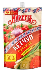 Кетчуп МАХЕЕВЪ Русский д/пак 500г