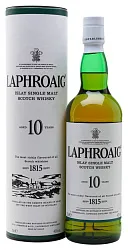 Виски ЛАФРОЙГ односолодовый 10 лет 40% ПК 0.7л