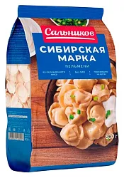 Пельмени САЛЬНИКОВ Сибирская марка 800г