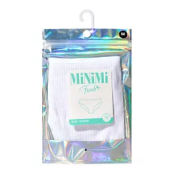 Трусы женские МИНИМИ Рибана слип белые р.46