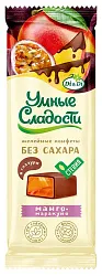 Конфеты УМНЫЕ СЛАДОСТИ манго-маракуйя 105г