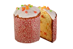 Кулич творожный с цукатами 400г
