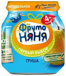 Пюре ФРУТОНЯНЯ груша ст/б 100г