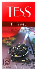 Чай ТЕСС Тайм черный 25пак