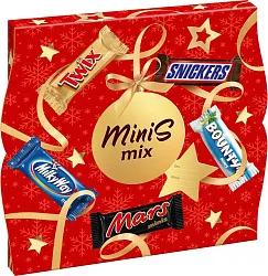 Новогодний подарок МАРС Минис Большая Бабочка 162г