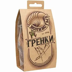 Гренки ВОЛНИСТЫЕ жареные со вкусом хрена 75г