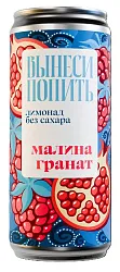 Лимонад без сахара ВЫНЕСИ ПОПИТЬ малина гранат ж/б 0.33л