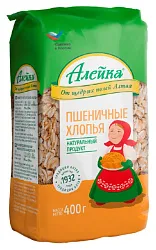 Хлопья АЛЕЙКА пшеничные 400г