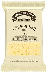 Сыр БРЕСТ-ЛИТОВСК сливочный бзмж 50% 200г