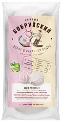 Зефир ПЕРВЫЙ БОБРУЙСКИЙ бело-розовый 125г