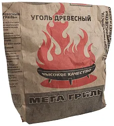 Уголь МЕГА ГРИЛЬ 10л