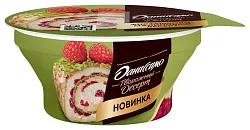 Десерт творожный ДАНИССИМО двухслойный фисташка малина бзмж 3.9% 110г