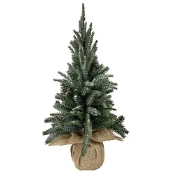 Новогодняя елочка МАДЖИК ТАЙМ 19*19*35см с шишками арт.95209