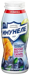 Кисломолочный напиток ИМУНЕЛЕ яблоко голубика манго бзмж 1.5% 100г
