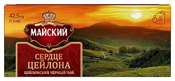 Чай МАЙСКИЙ Сердце Цейлона черный 25пак