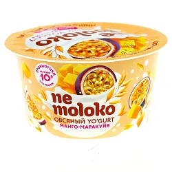 Йогурт овсяный НЕМОЛОКО манго маракуйя 5% 130г
