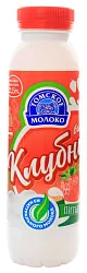 Биойогурт ТОМСКОЕ МОЛОКО клубника бзмж 2.5% 270г