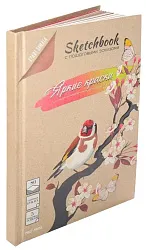 Скетчбук ПРОФ-ПРЕСС Яркие краски 80л арт.РТ-1667