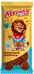 Шоколад ФАБРИКА им.КРУПСКОЙ Левушка экстрамолочный детский 85г