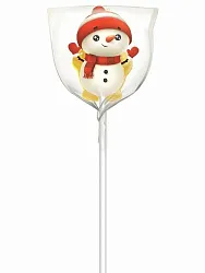 Карамель на палочке КОНФИТРЕЙД Свит бар Снеговичок 20г