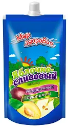 Нектар МИР ЗДОРОВЬЯ яблоко слива с пектином м/у 200мл