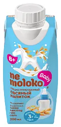 Напиток овсяный НЕМОЛОКО 1.4% т/пак 200мл