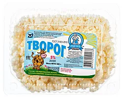 Творог МОЛОЧНАЯ СКАЗКА бзмж 5% контейнер 250г