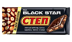 Шоколад СЛАВЯНКА Степ с арахисом и черным печеньем 90г