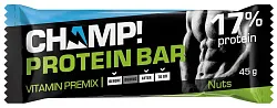 Батончик ЧАМП Ореховый протеиновый 45г