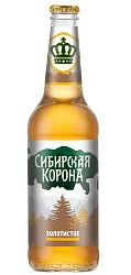Пиво СИБИРСКАЯ КОРОНА Золотистое светлое 4% ст/б 0.45л