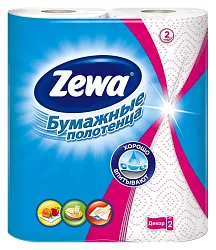 Бумажные полотенца ЗЕВА 2сл 2рул