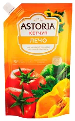 Кетчуп АСТОРИЯ Лечо д/пак 330г