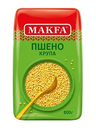 Пшено МАКФА шлифованное м/у 800г