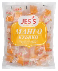 Кубики ДЖЕСС манго пэт 500г