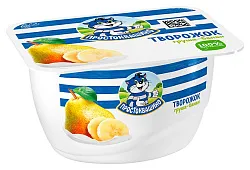 Творожок ПРОСТОКВАШИНО груша банан бзмж 3.6% 130г