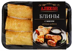Блины АЛЕКОН с мясом 420г