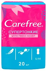 Прокладки ежедневные КЭФРИ Фрэш супер тонкие ароматизированные 20шт