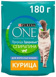 Корм для кошек ПУРИНА ВАН Природа здоровья с курицей 180г