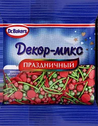 Посыпка ДОКТОР БЕЙКЕРС праздничный микс м/у 10г